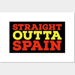 Straight Outta Spain Posters and Art